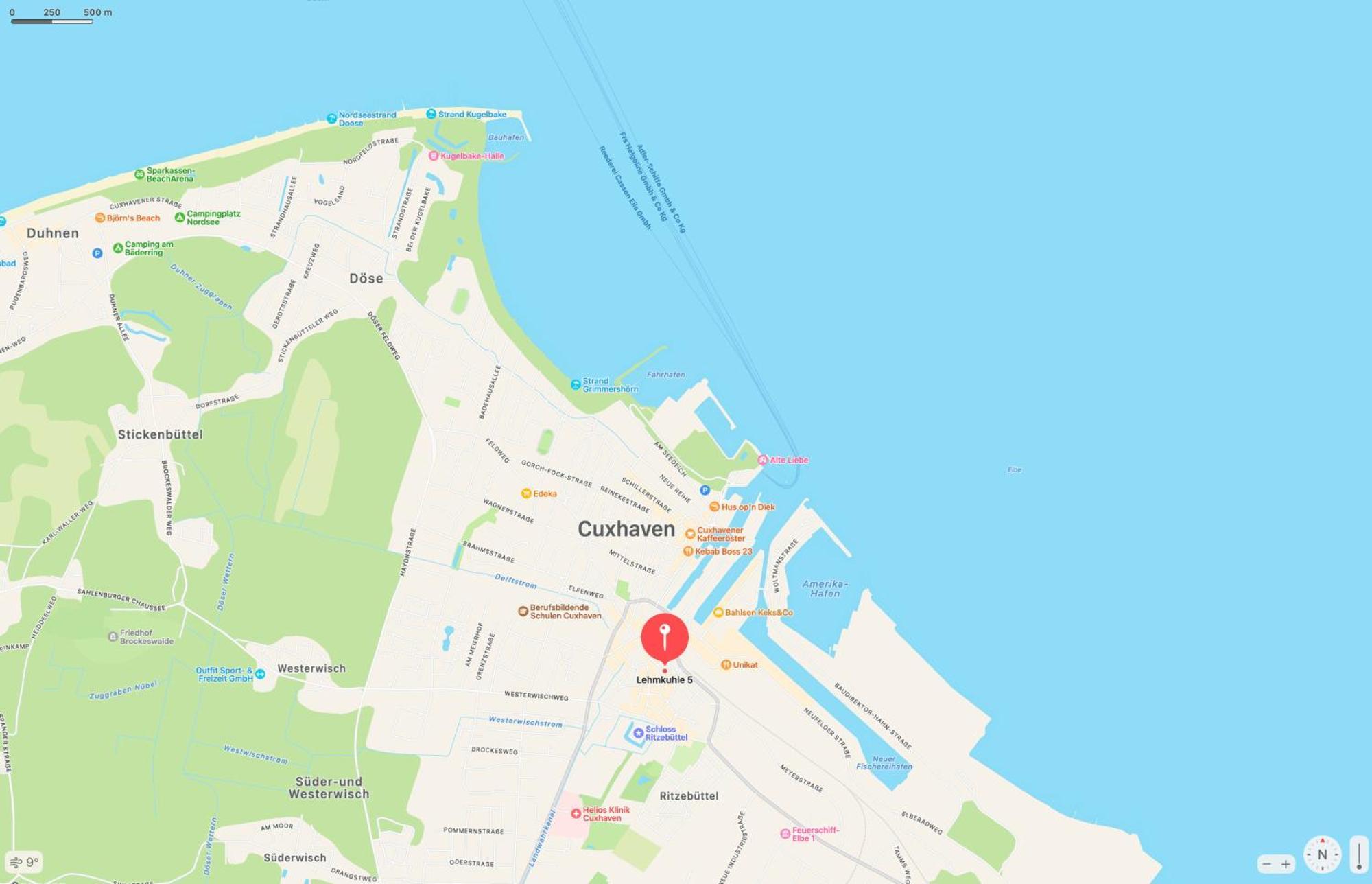 Kuestenliebe Cuxhaven 3 Dış mekan fotoğraf